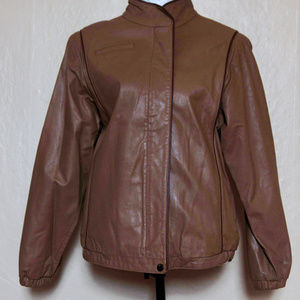 Casual Corner Leather Jacket